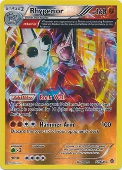 Rhyperior Reverse Holo 77
