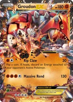 Groudon EX 85