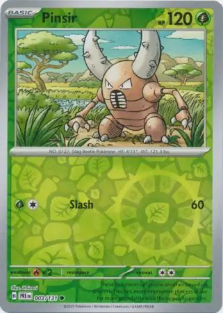 Pinsir Reverse Holo