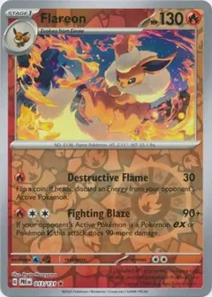 Flareon Reverse Holo 013
