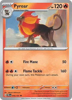 Pyroar 016