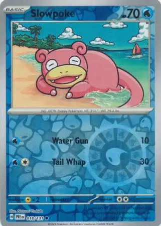 Slowpoke Reverse Holo