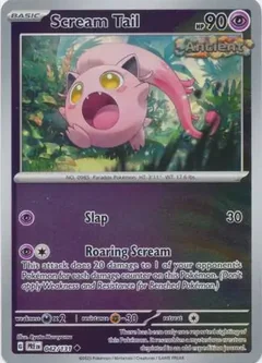 Scream Tail Reverse Holo 042