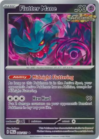 Flutter Mane Reverse Holo