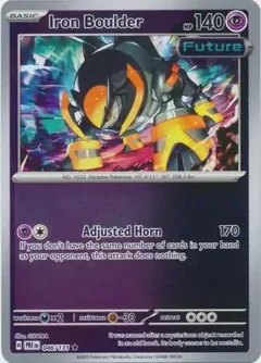 Iron Boulder Reverse Holo 046