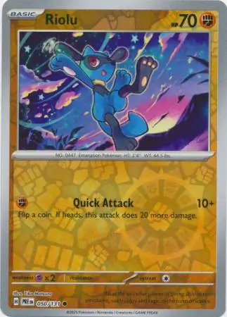 Riolu Reverse Holo