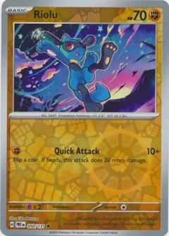 Riolu Reverse Holo 050