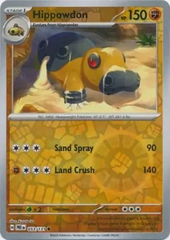 Hippowdon Reverse Holo 053