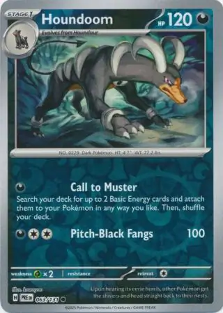 Houndoom Reverse Holo