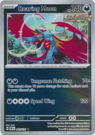 Roaring Moon Reverse Holo