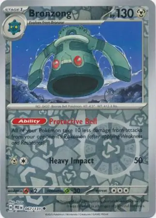 Bronzong Reverse Holo