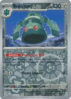 Bronzong Reverse Holo 067