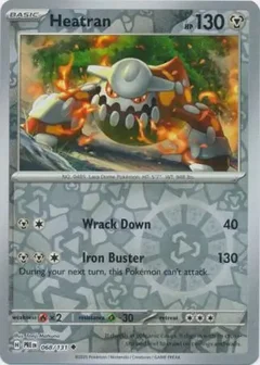 Heatran Reverse Holo 068