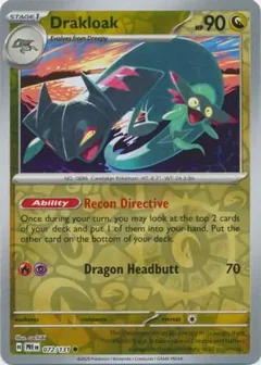 Drakloak Reverse Holo 072