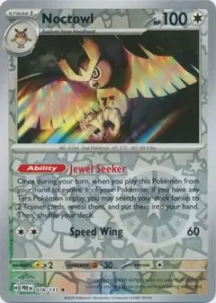 Noctowl Reverse Holo 078