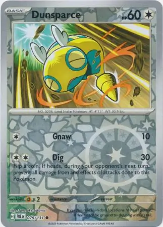 Dunsparce Reverse Holo