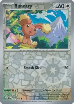 Buneary Reverse Holo 083