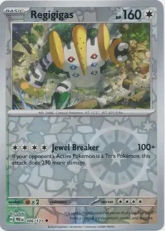 Regigigas Reverse Holo 086