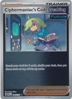 Ciphermaniac's Codebreaking Reverse Holo 104