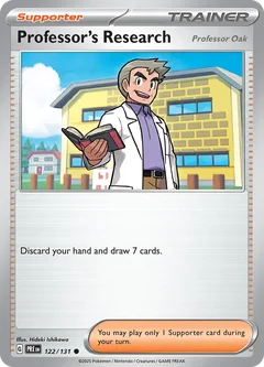 Professor's Research Oak 122
