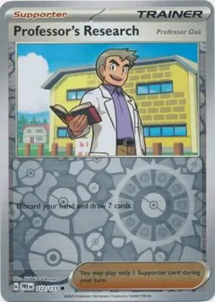 Professor's Research Oak Reverse Holo 122