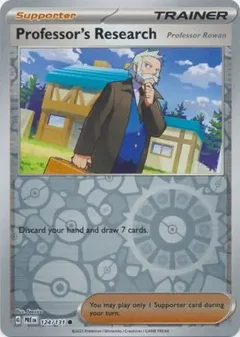 Professor's Research Rowan Reverse Holo 124