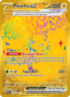 Pikachu ex 179