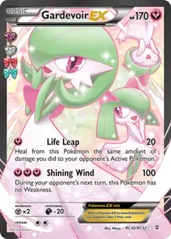 Full Art Gardevoir EX RC30
