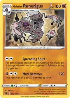 Galarian Runerigus 102