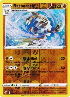 Barbaracle Reverse Holo 104