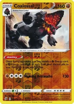 Coalossal Reverse Holo 107
