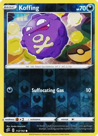 Koffing Reverse Holo