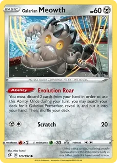 Galarian Meowth 126