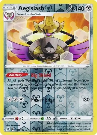 Aegislash Reverse Holo
