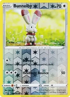 Bunnelby Reverse Holo 146