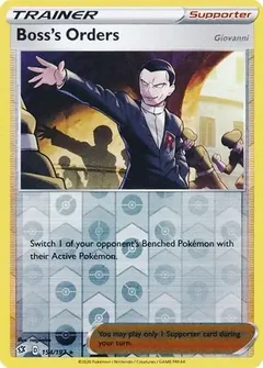 Boss's Orders Reverse Holo 154
