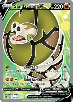 Full Art Sandaconda V 184