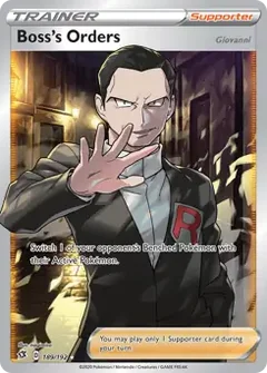Full Art Boss's Orders 189