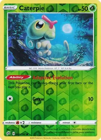 Caterpie Reverse Holo