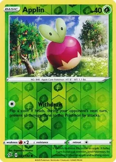 Applin Reverse Holo 021