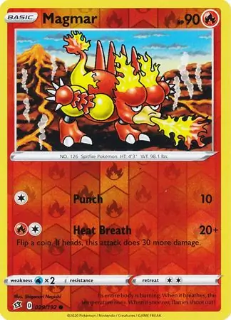 Magmar Reverse Holo