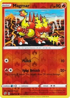 Magmar Reverse Holo 029