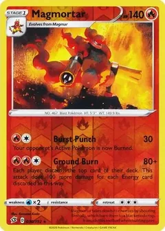 Magmortar Reverse Holo 030