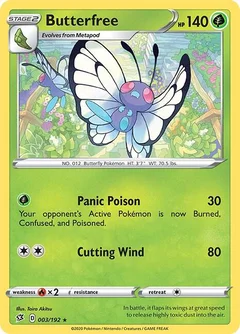 Butterfree Holofoil 3