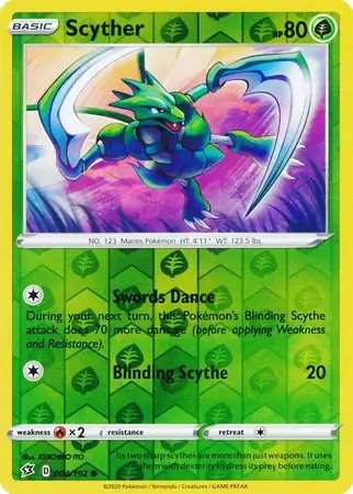 Scyther Reverse Holo