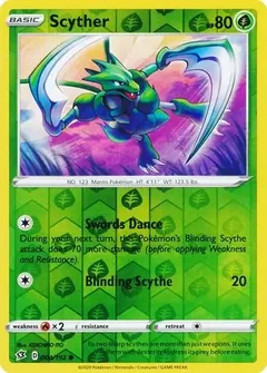 Scyther Reverse Holo 004