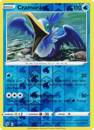 Cramorant Reverse Holo