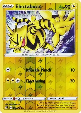 Electabuzz Reverse Holo
