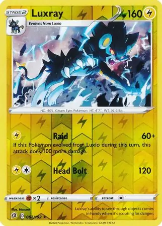Luxray Reverse Holo
