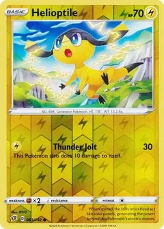 Helioptile Reverse Holo 063